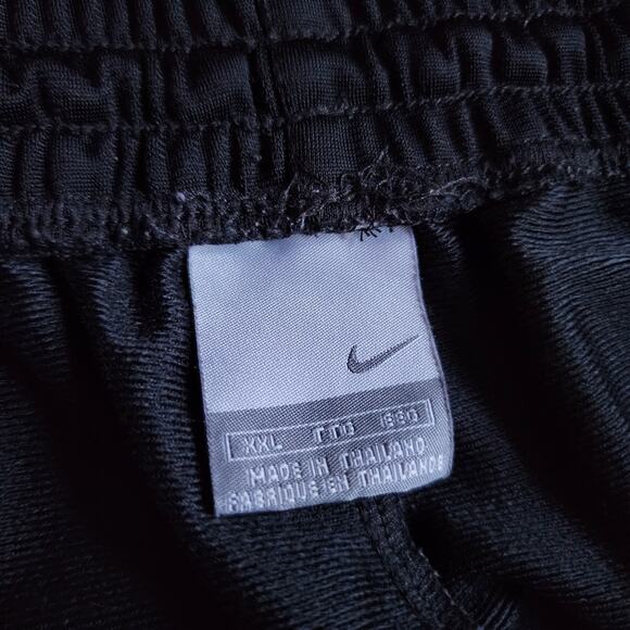 Vintage Y2K Baggy Nike Black Track Sweatpants XXL - Picture 4 of 10